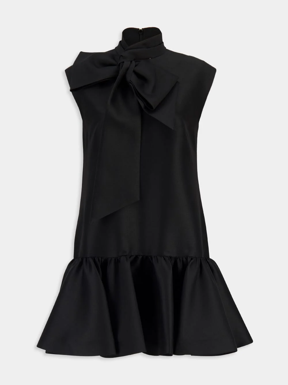 Black Hypnotic Bow Mini Dress