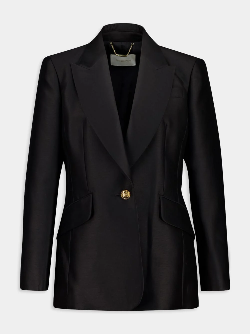 Black Hypnotic Tailored Jacket