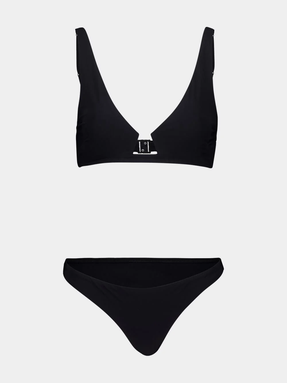 Black Rhiannon Wire Front Bikini