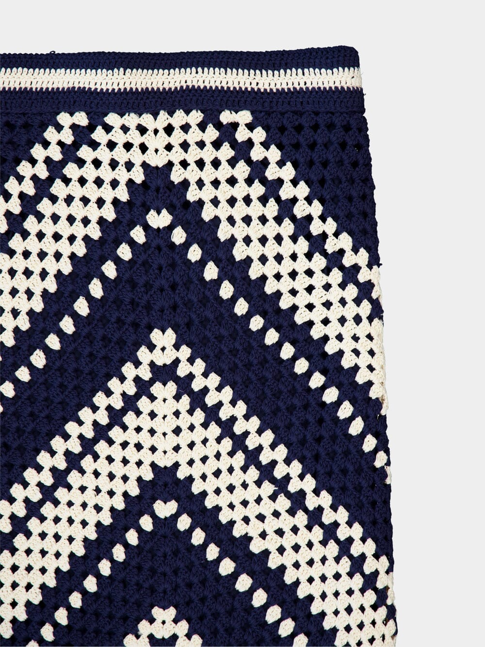 Chintz Crochet Fringed Skirt - Image 3