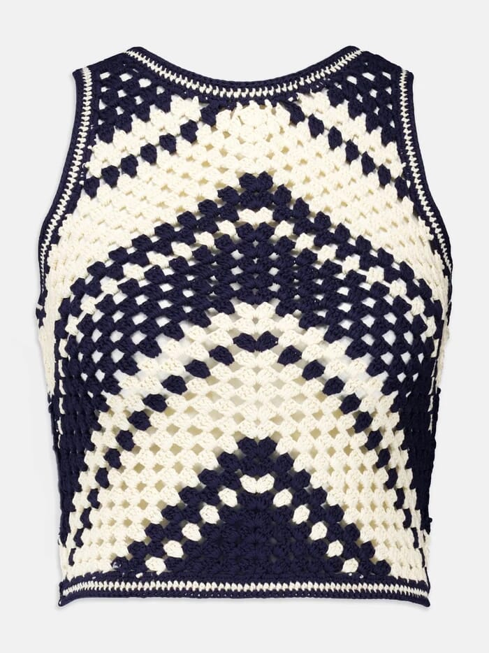 Chintz Crochet Tank Top