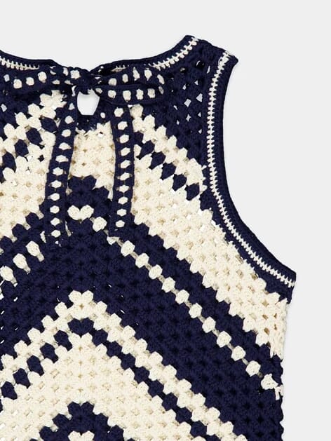 Chintz Crochet Tank Top - Image 3