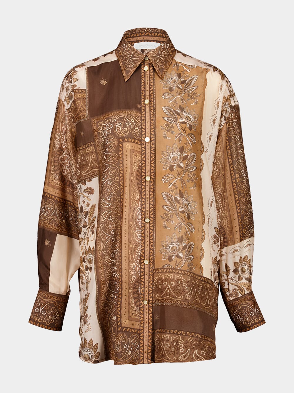 Chocolate Bandana Lucky Manstyle Shirt - Image 2
