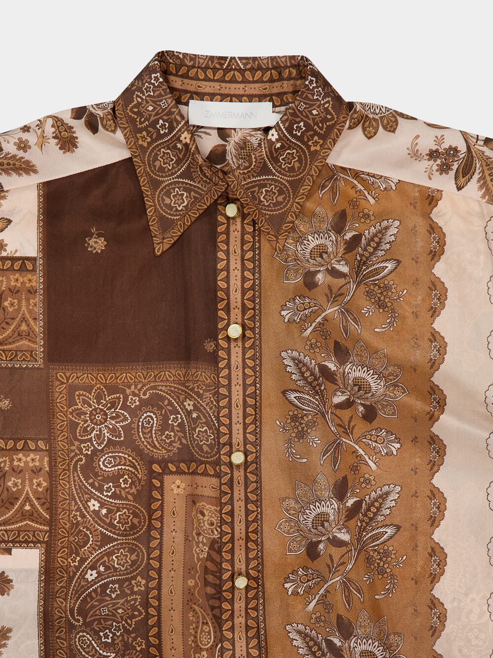 Chocolate Bandana Lucky Manstyle Shirt - Image 6