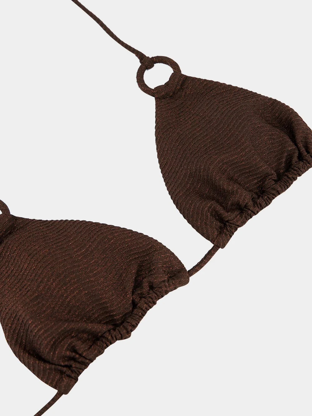 Chocolate Coco Texture Ring Bikini - Image 3