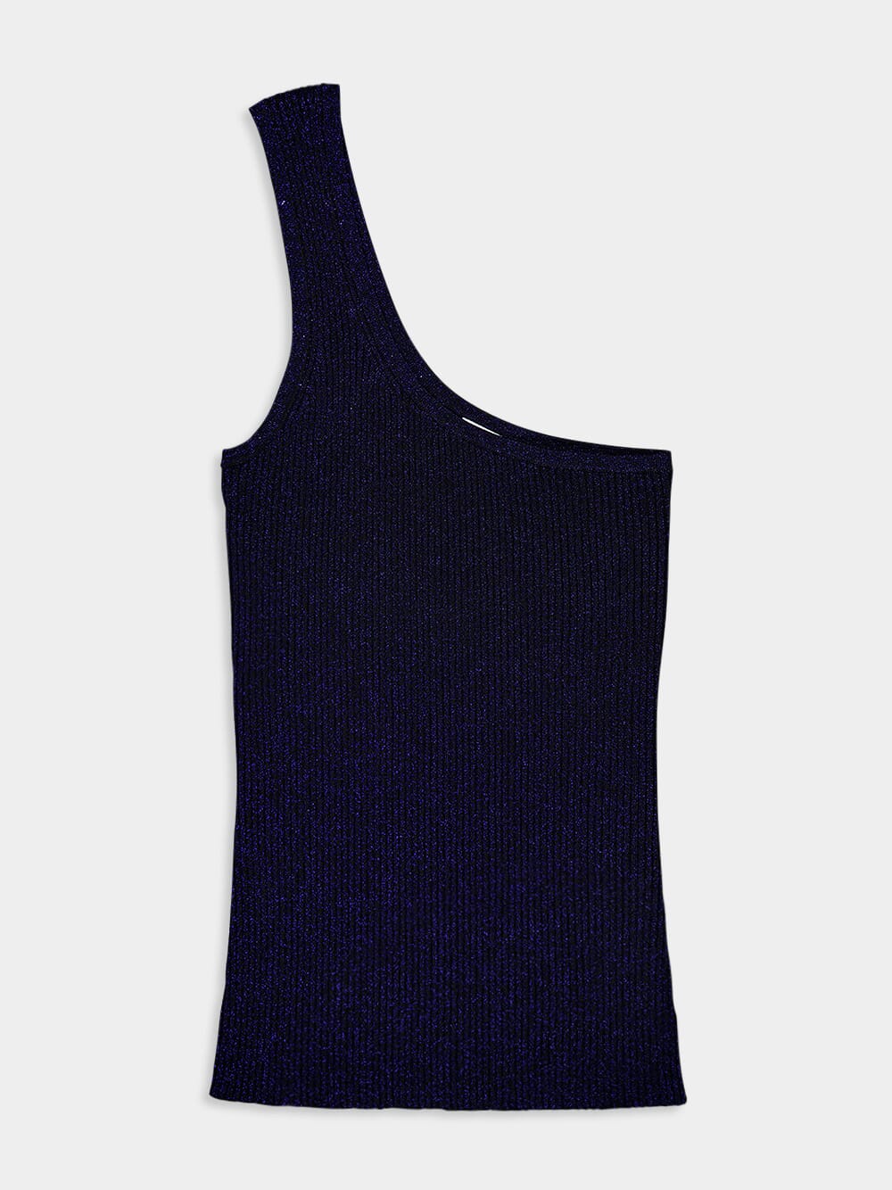 Alight Asymmetric Navy Knit Top - Image 3