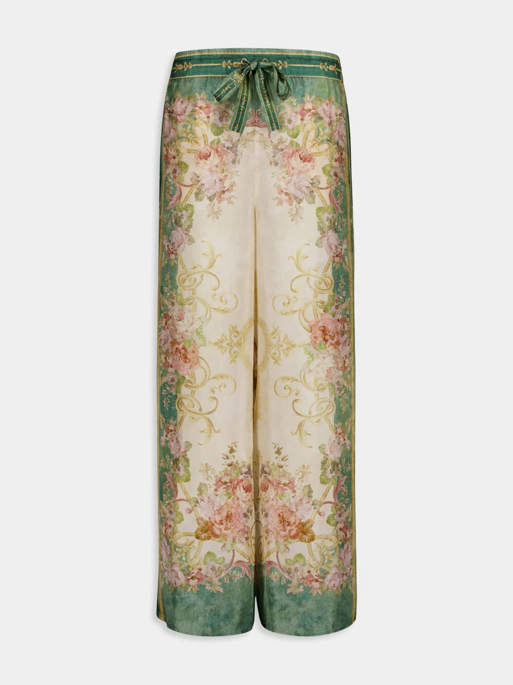 August Palazzo Silk Pants