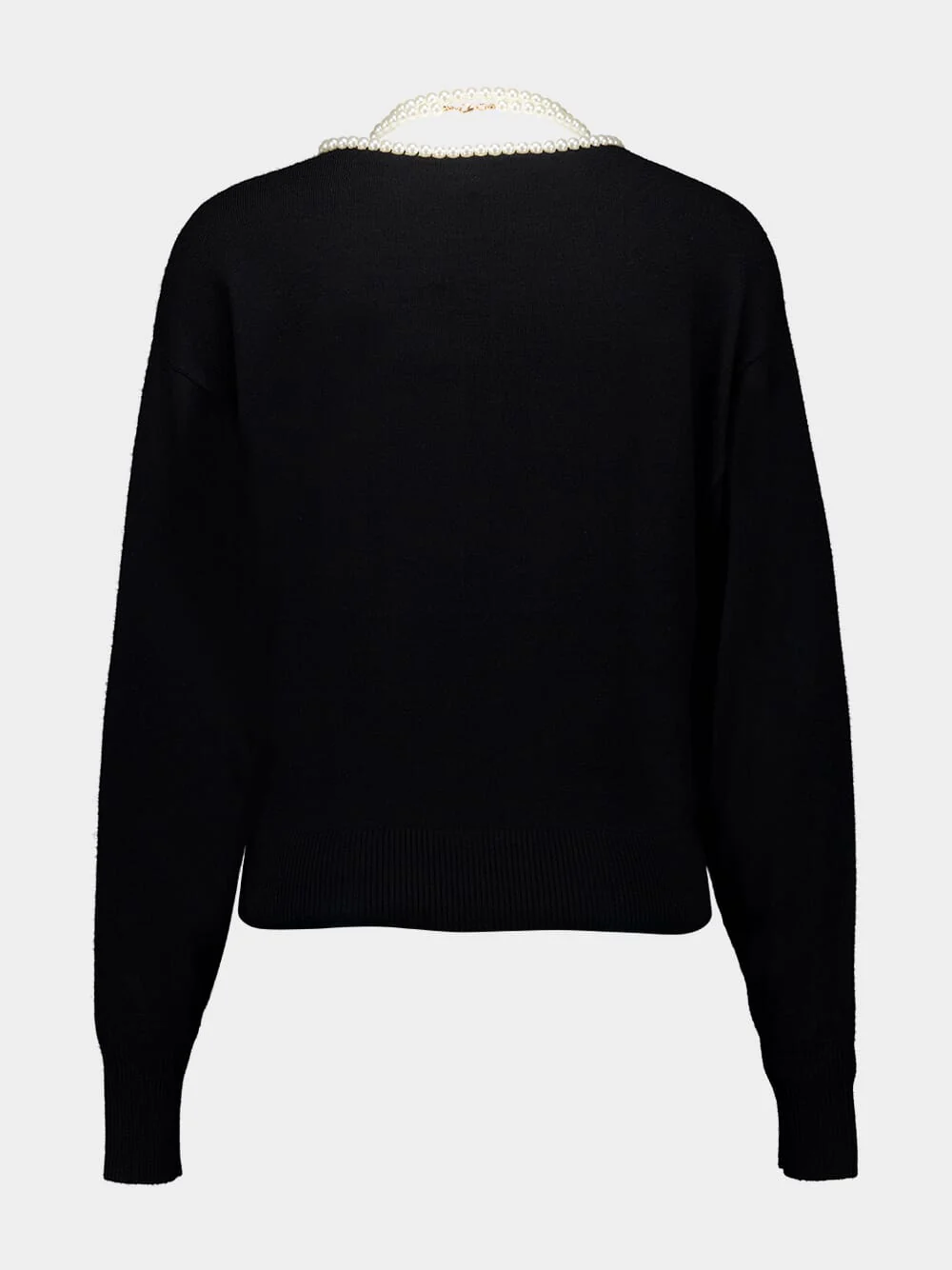 Black Crush Necklace Sweater - Image 3
