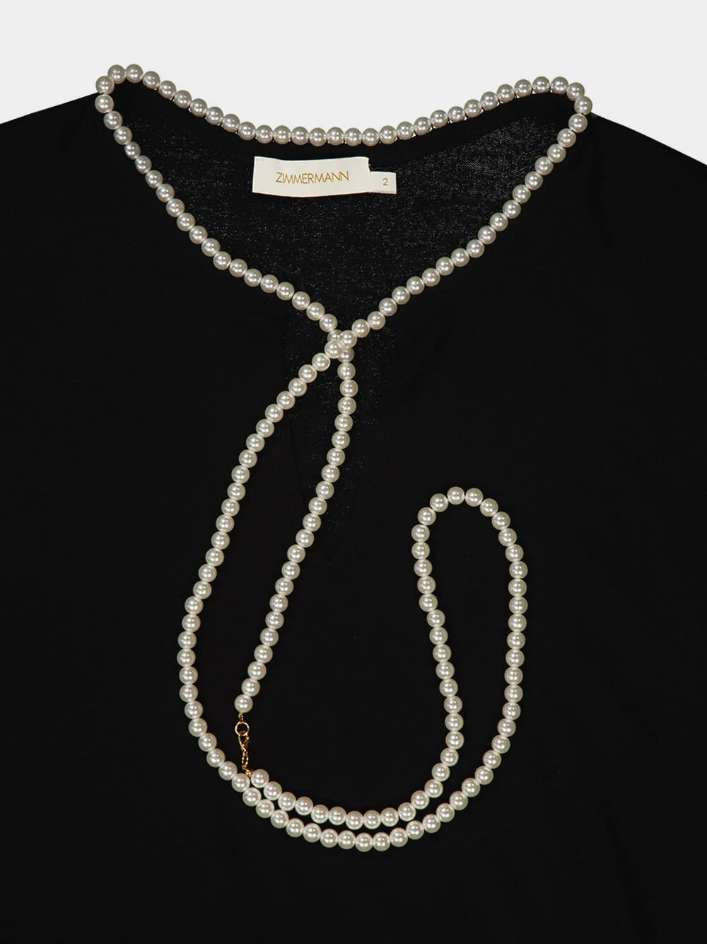 Black Crush Necklace Sweater - Image 4