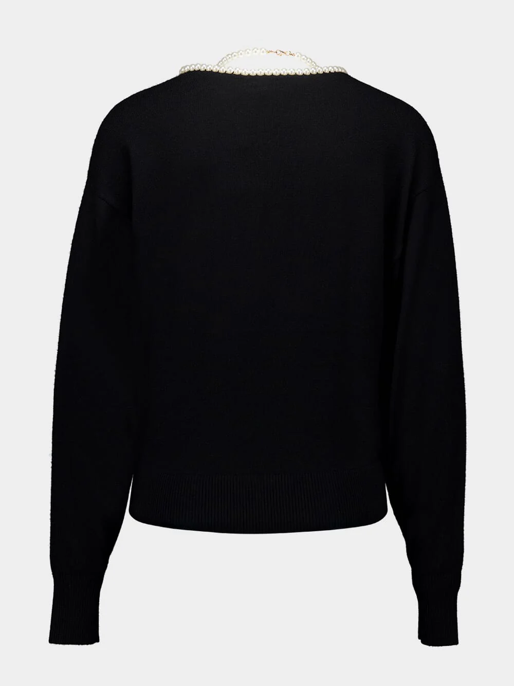 Black Crush Necklace Sweater - Image 6