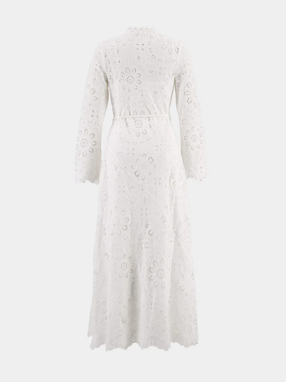 Broderie Anglaise Midi Dress - Image 2