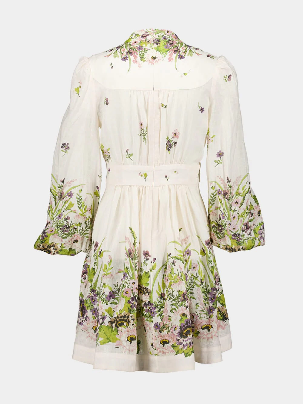 Halliday Plunge Mini Dress - Image 3