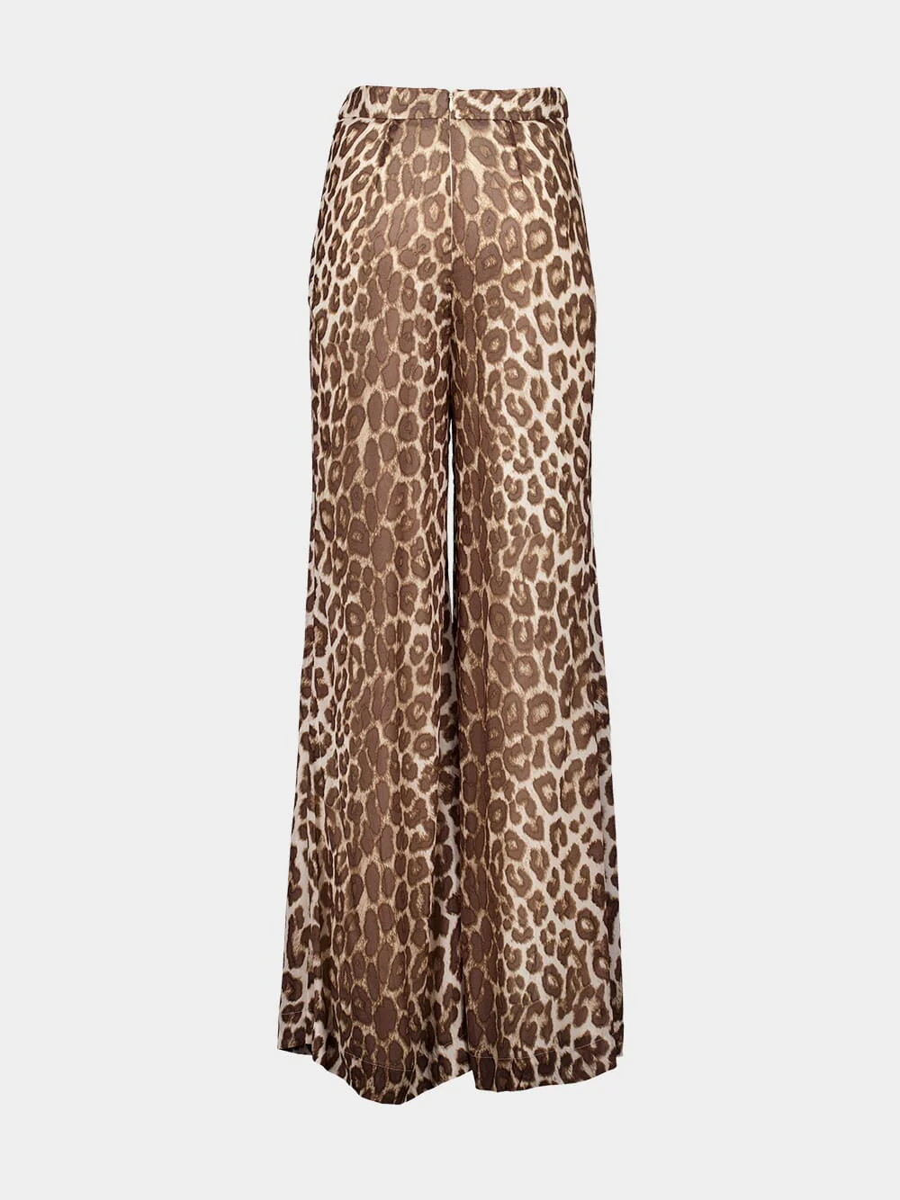 Illustration Leopard Print Flare Pant - Image 4