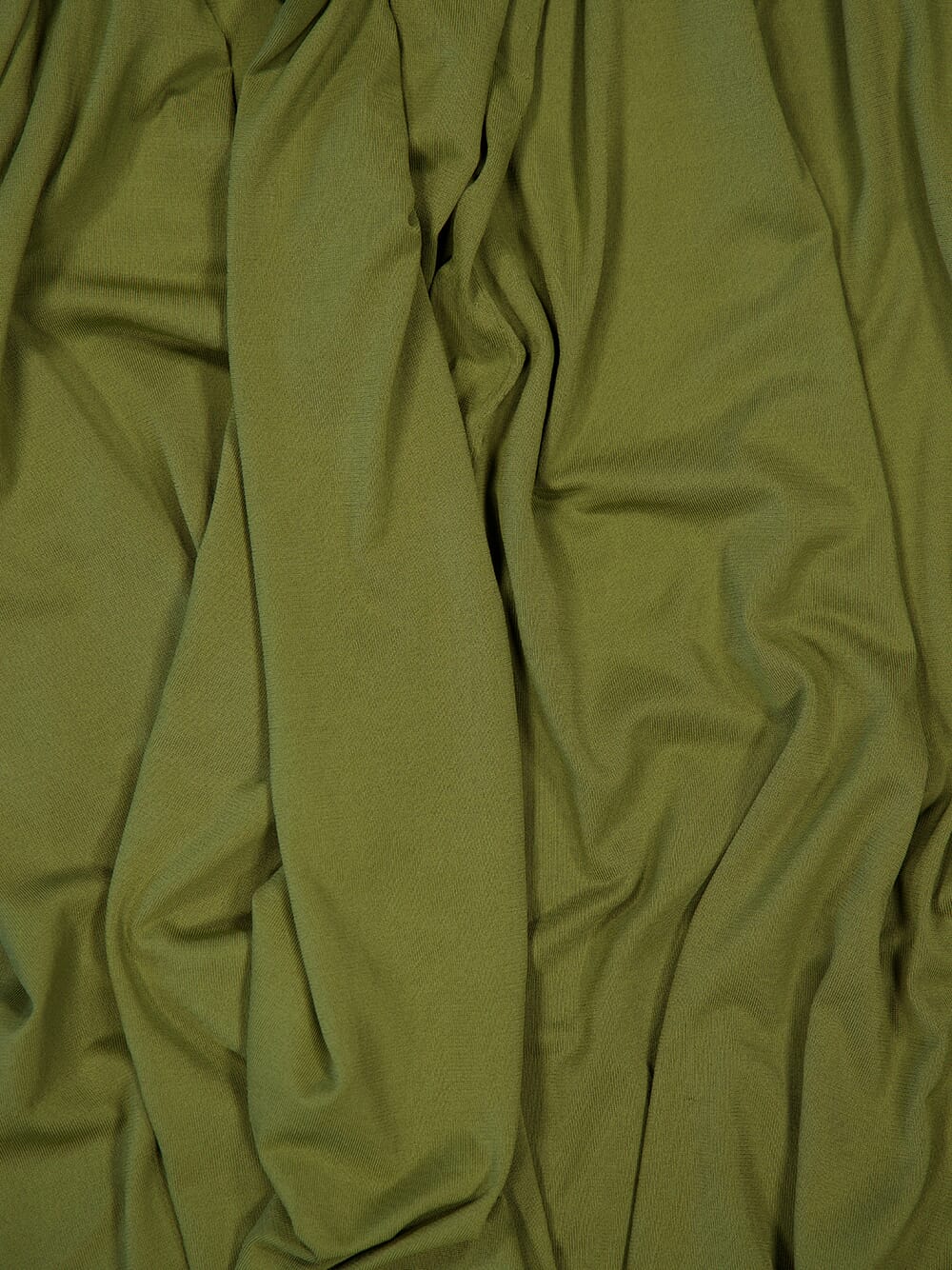 Khaki Green Wylie Knit Midi Skirt - Image 3