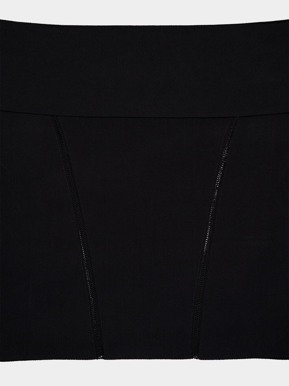 Matchmaker Knit Black Off-Shoulder Top - Image 3