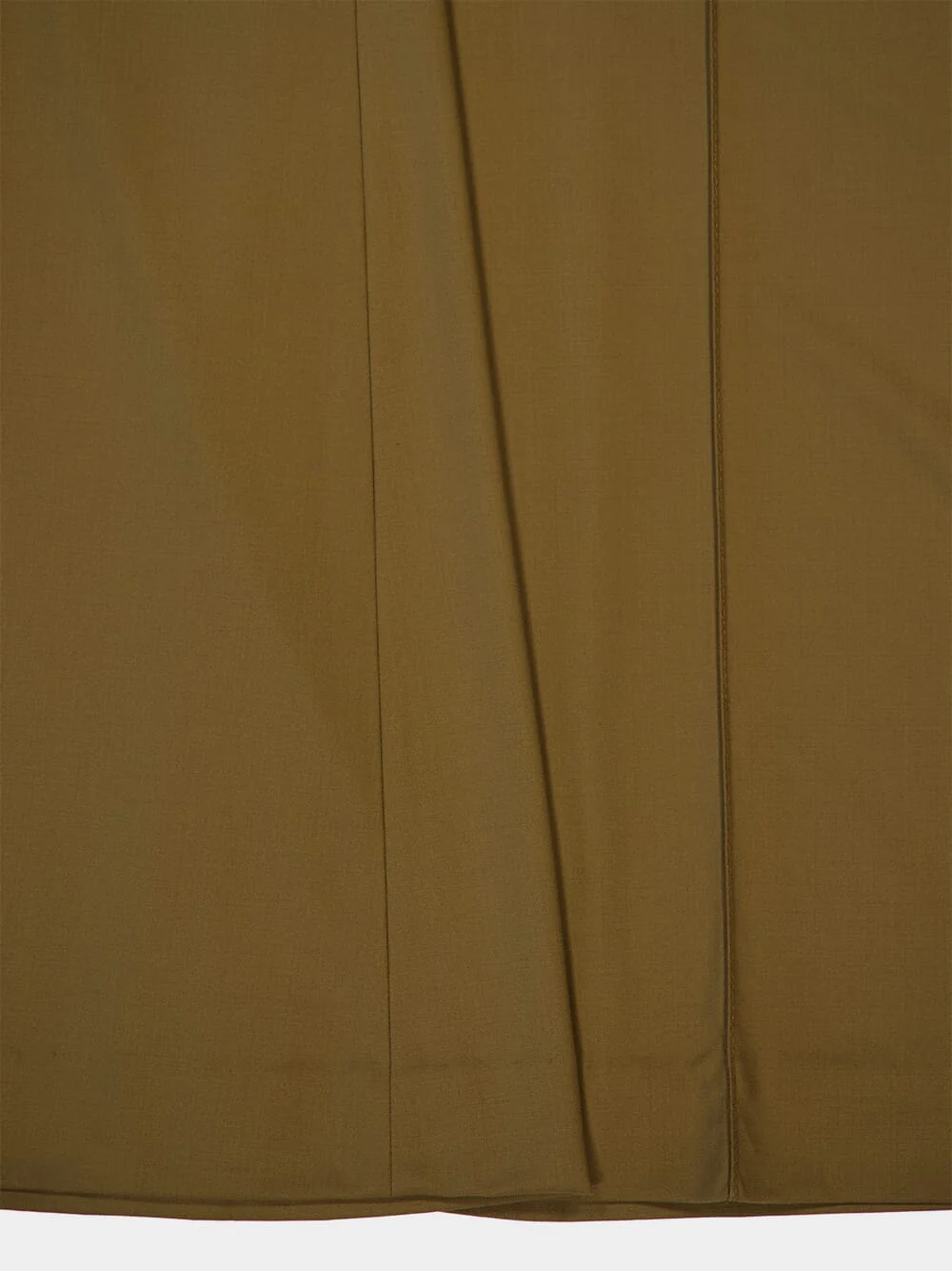 Olive Green Crush Tailored Wide Flare Pants - Image 4