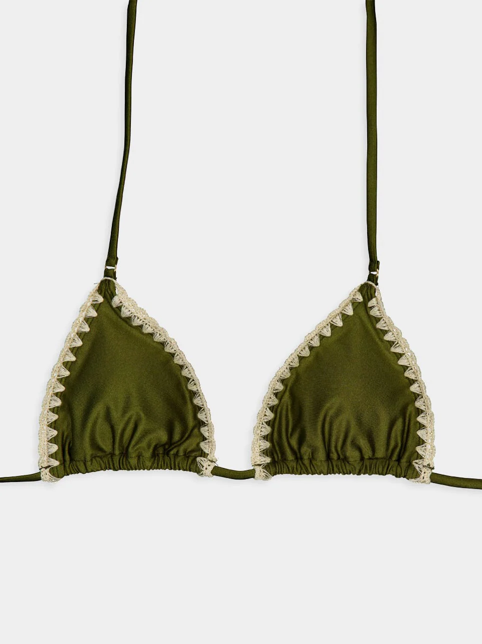 Olive Triangle Bikini Set - Image 3