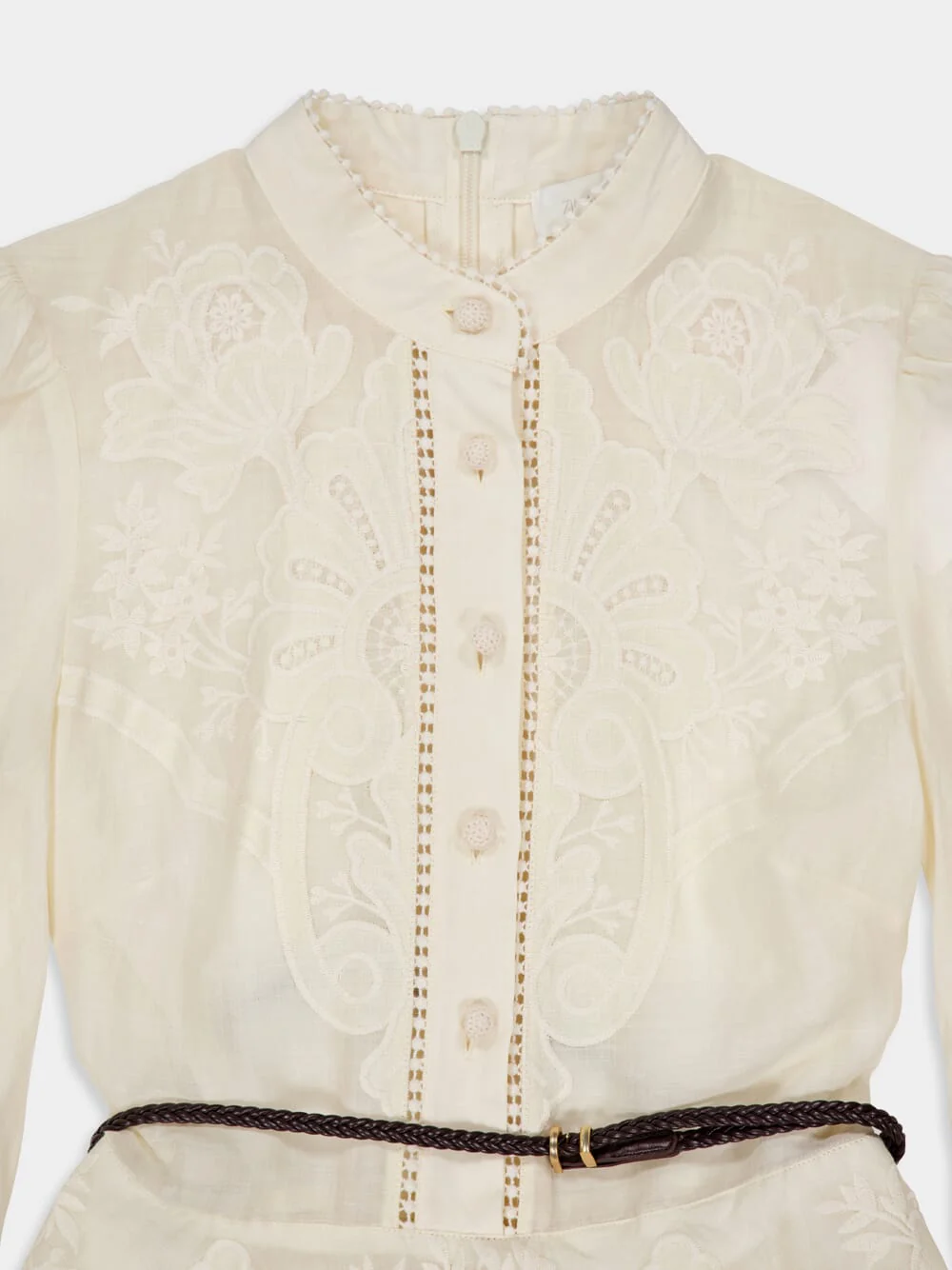 Ottie Embroidered Mini Dress - Image 5