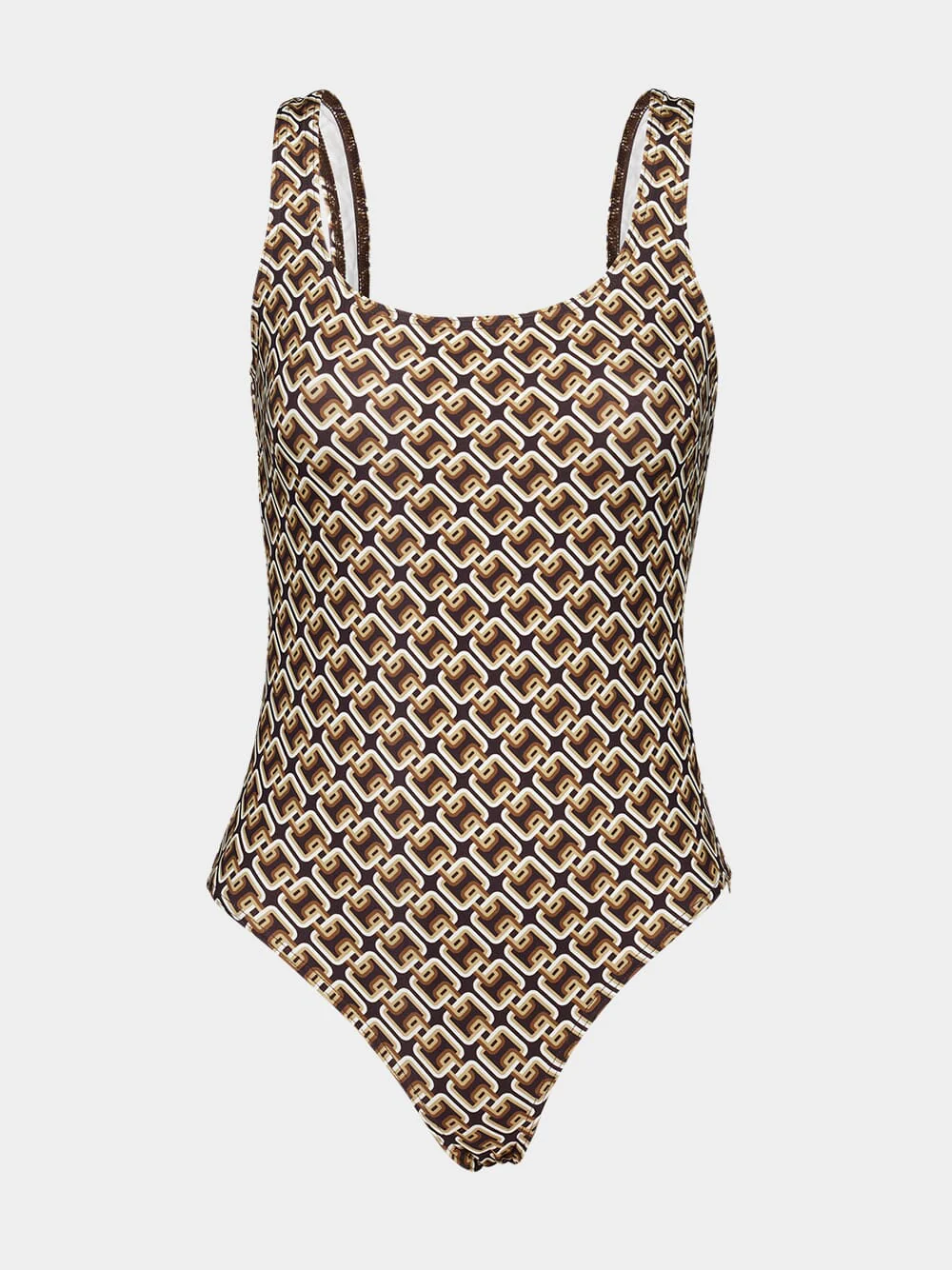 Scoop Neck One-Piece Swimsuit
