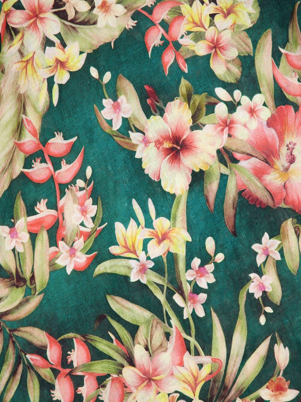 Tropical Floral Maxi Dress - Image 4