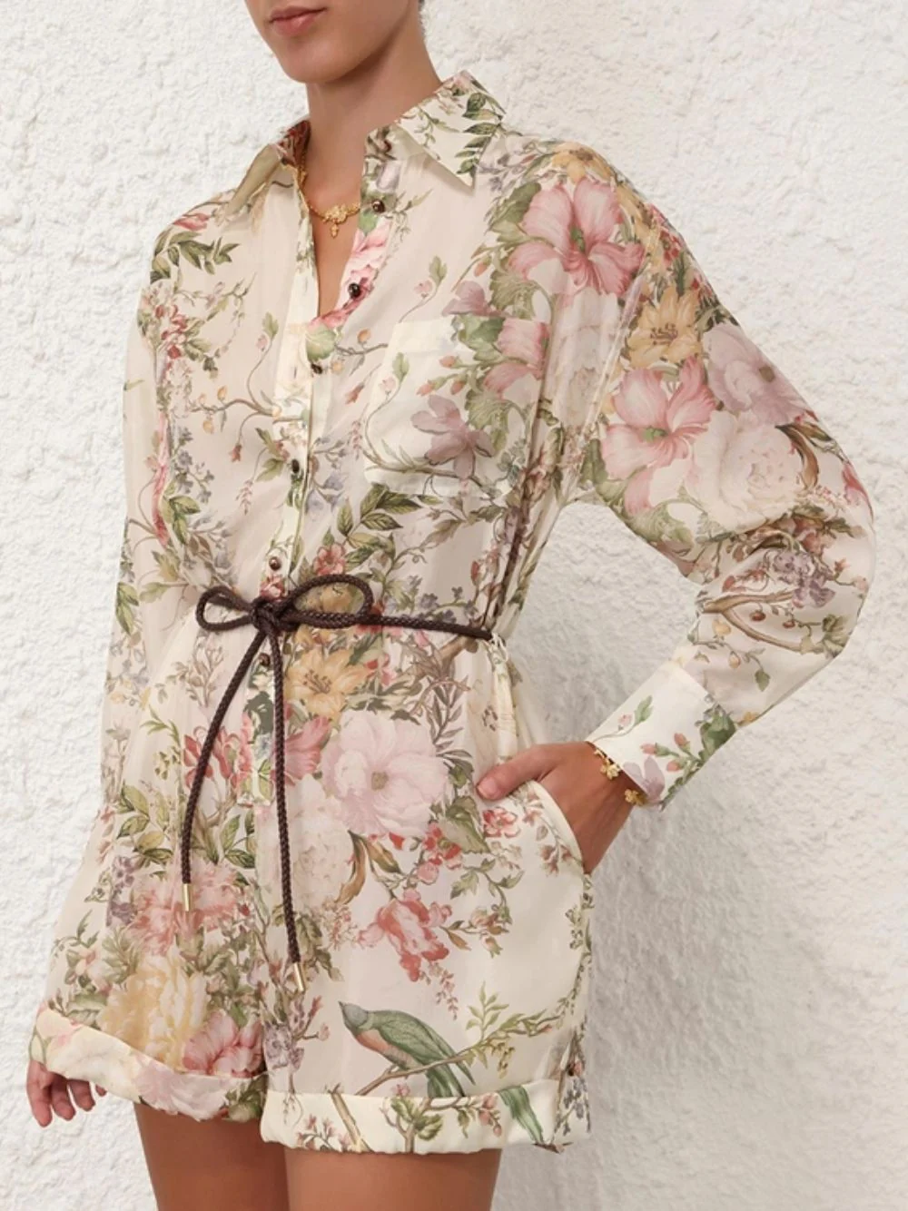 Waverly Shirt Playsuit - Image 2