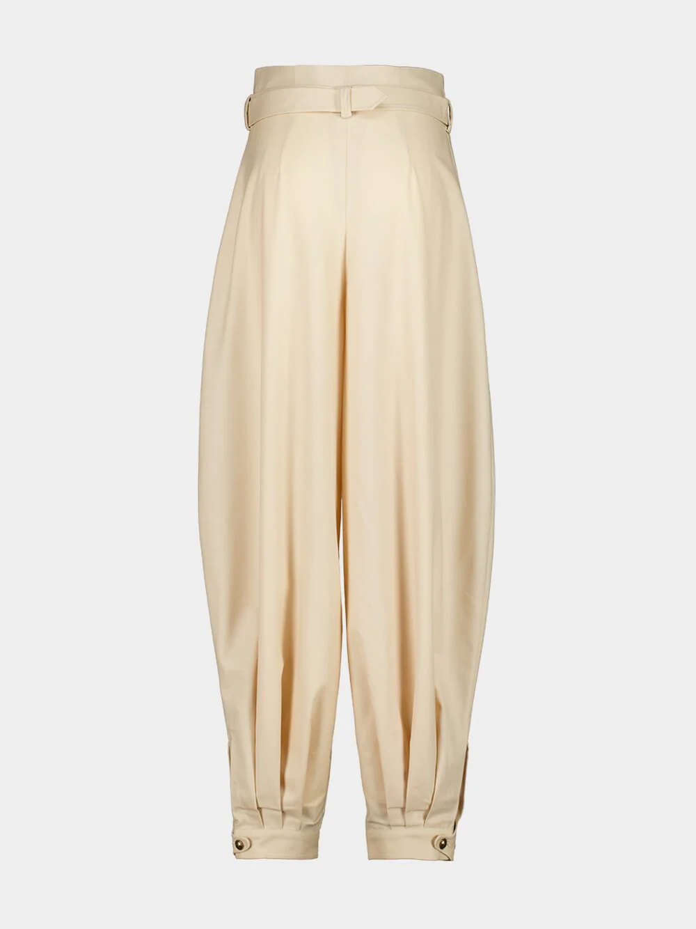 Cream Hypnotic Wool Harem Pant - Image 3