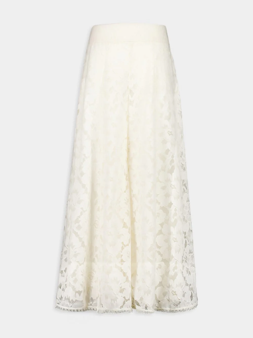 Cream Illuminate Lace Culottes