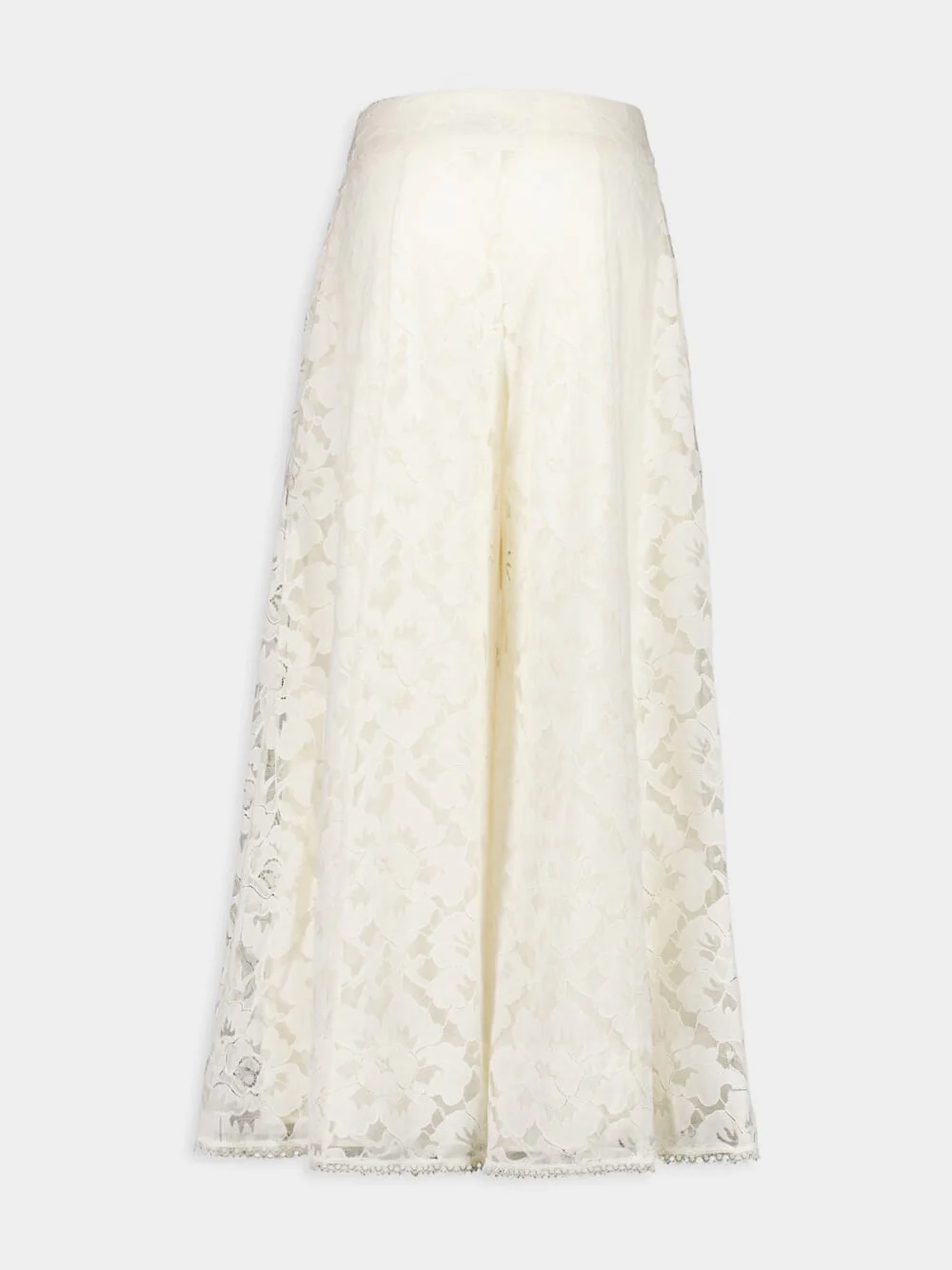 Cream Illuminate Lace Culottes - Image 6