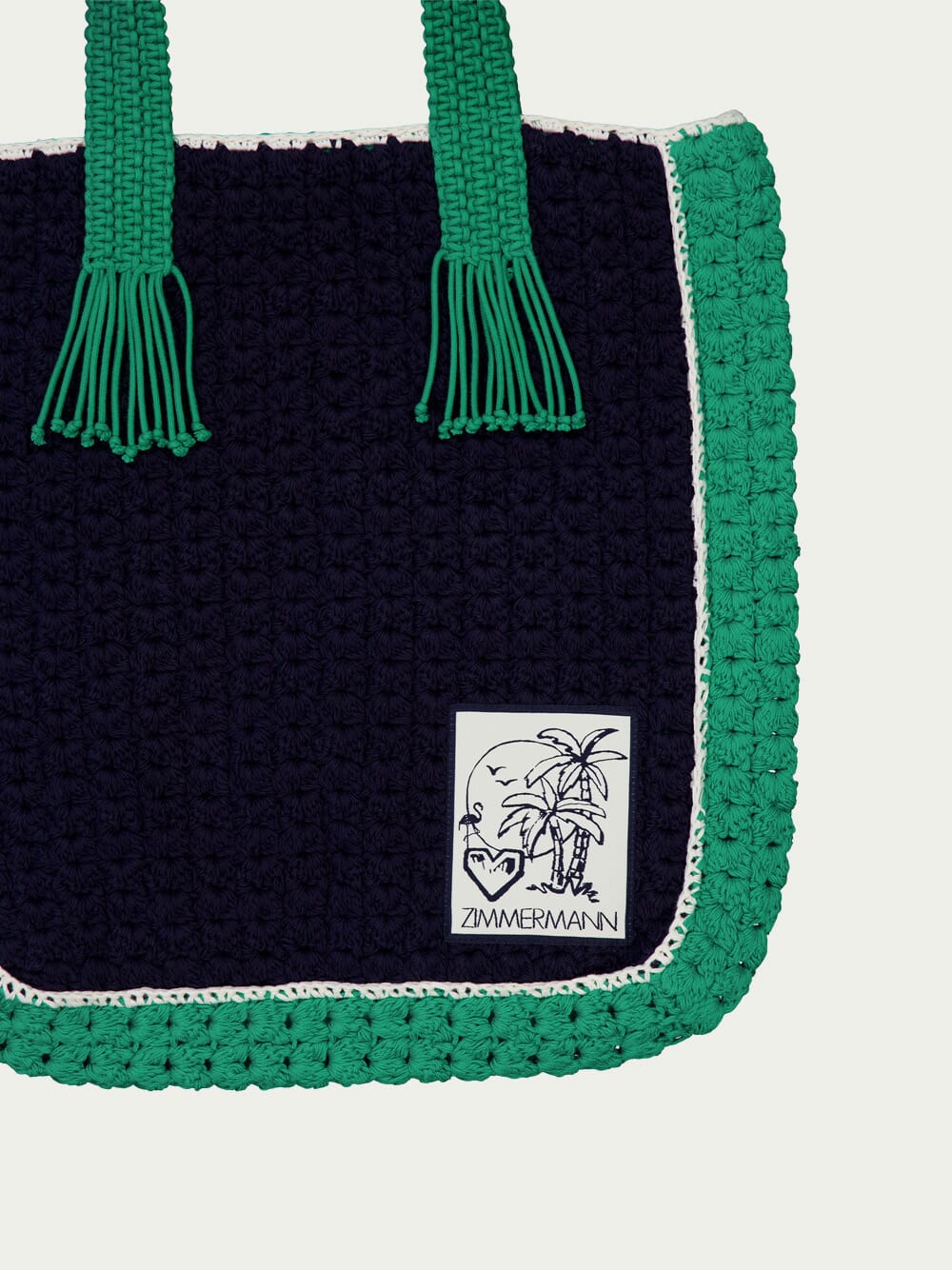 Crochet-Knit Tote Bag - Image 2