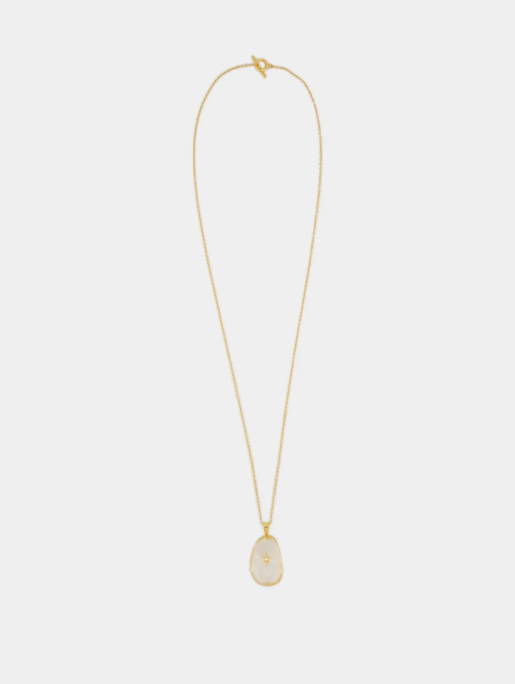 Crystal Pebble Necklace