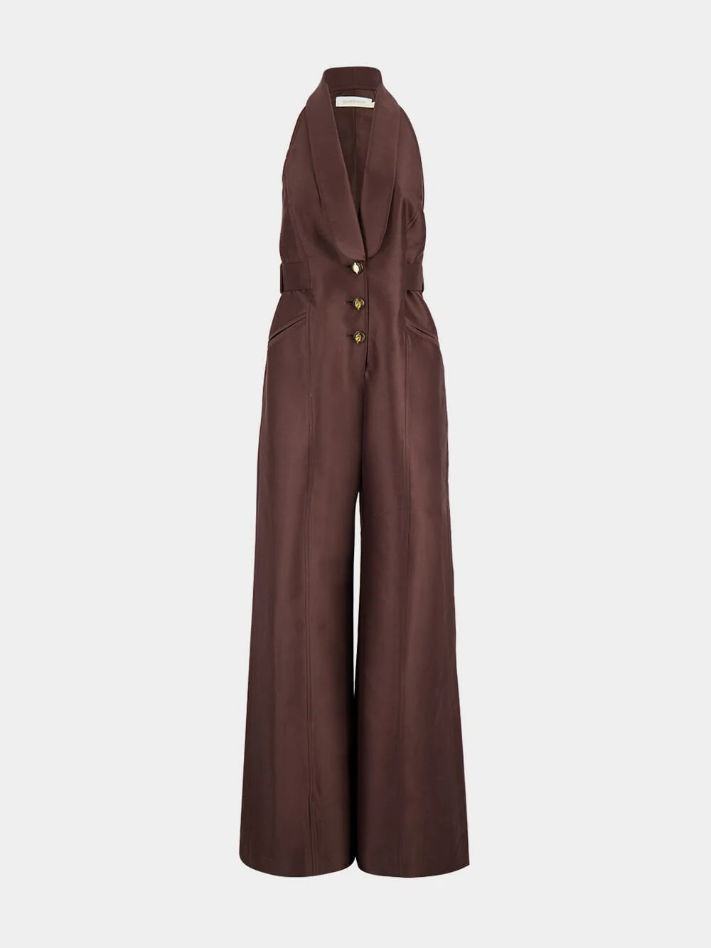 Dark Chocolate Alchemy Tuxedo Jumpsuit