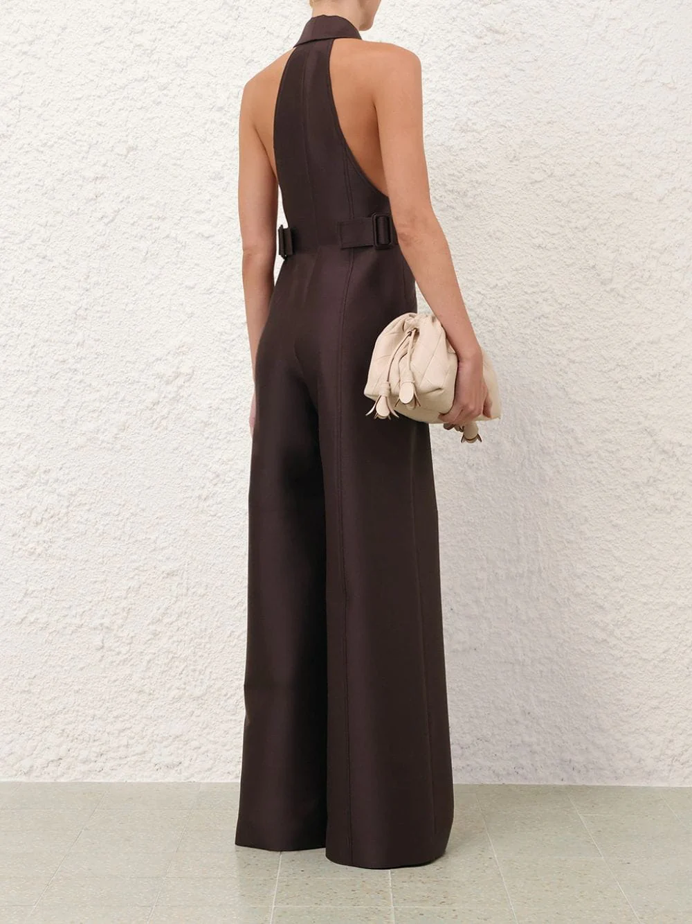 Dark Chocolate Alchemy Tuxedo Jumpsuit - Image 4