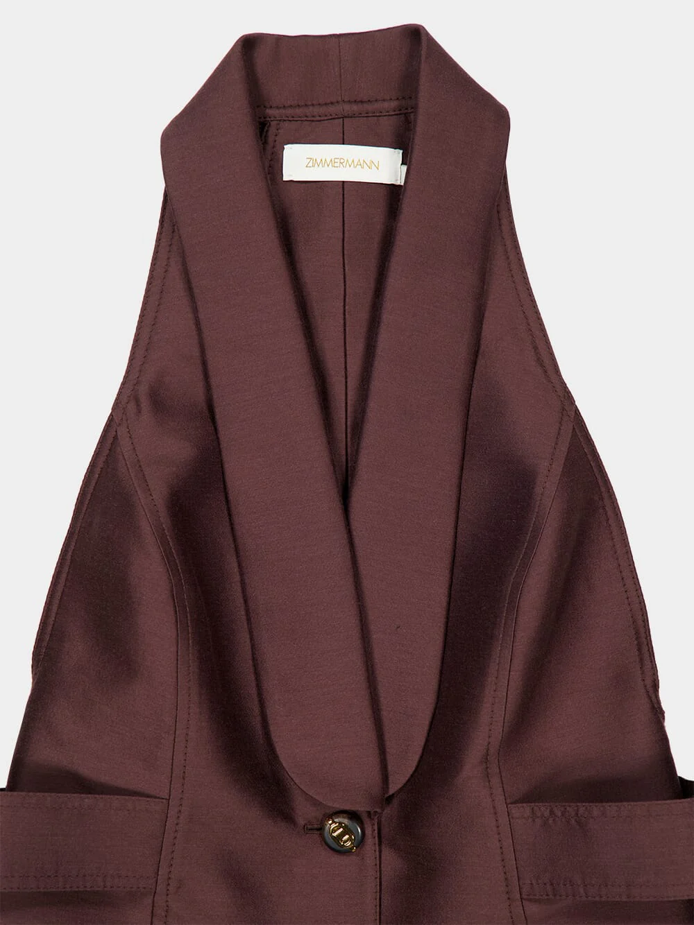 Dark Chocolate Alchemy Tuxedo Jumpsuit - Image 5