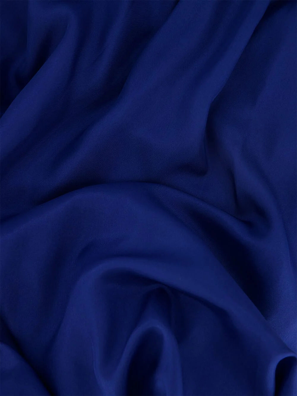 Dark Cobalt Aster Silk Maxi Dress - Image 6