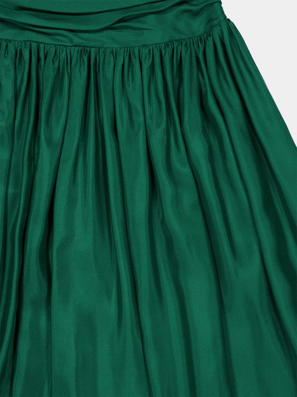 Daylight Knot Midi Dress in Emerald - Image 8