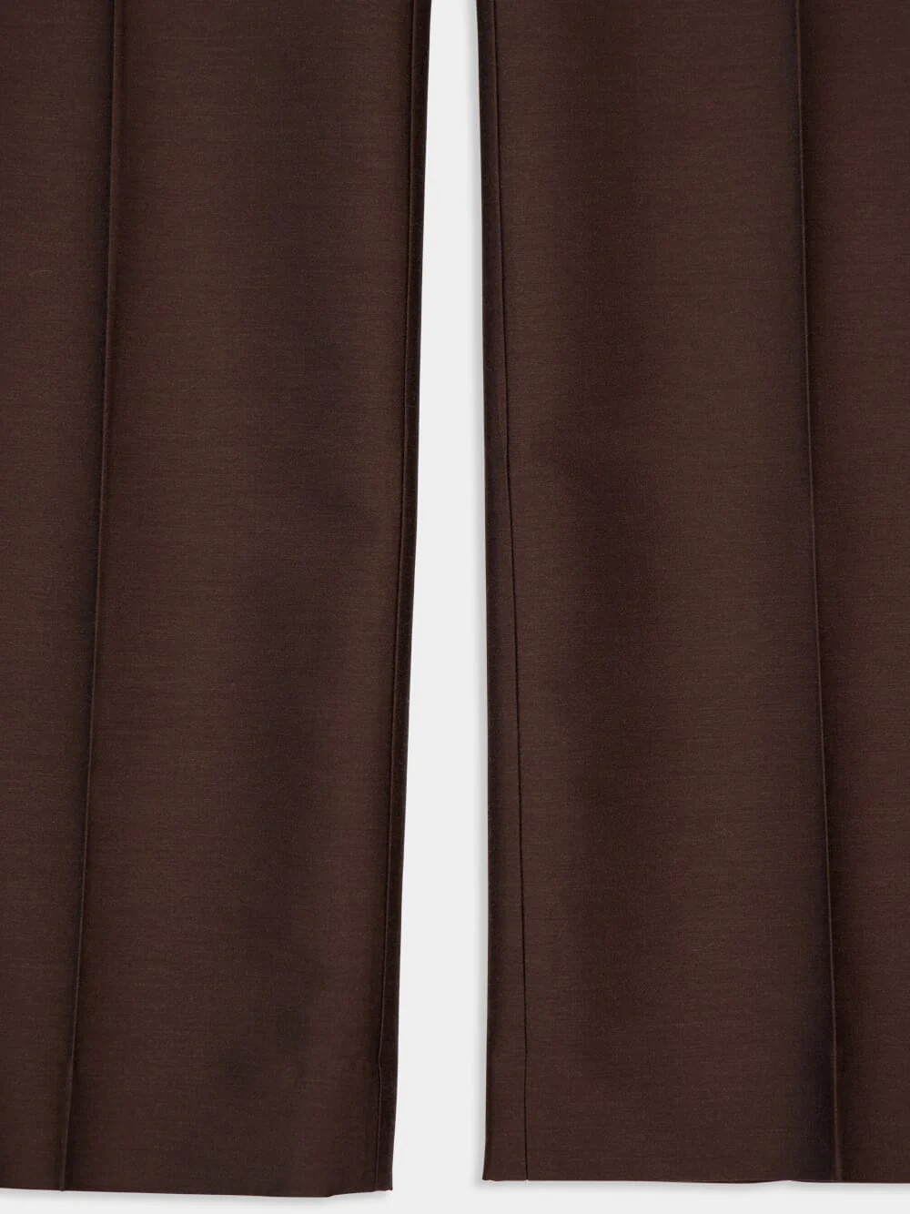 Espresso Straight-Fit Illuminate Wool Trousers - Image 4