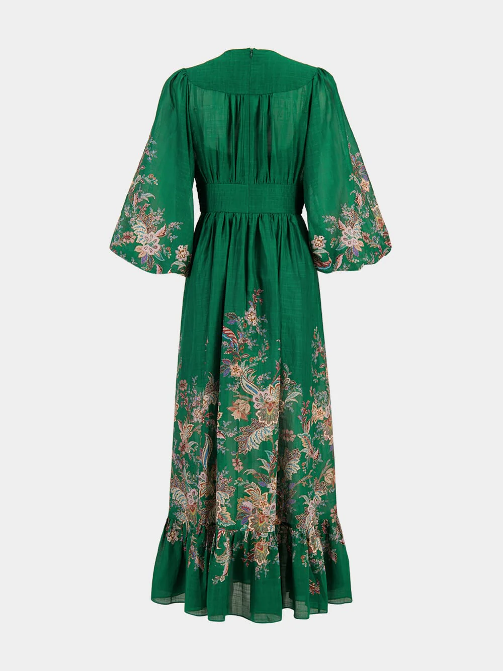 Green Multi Paisley Rhiannon Maxi Dress - Image 3