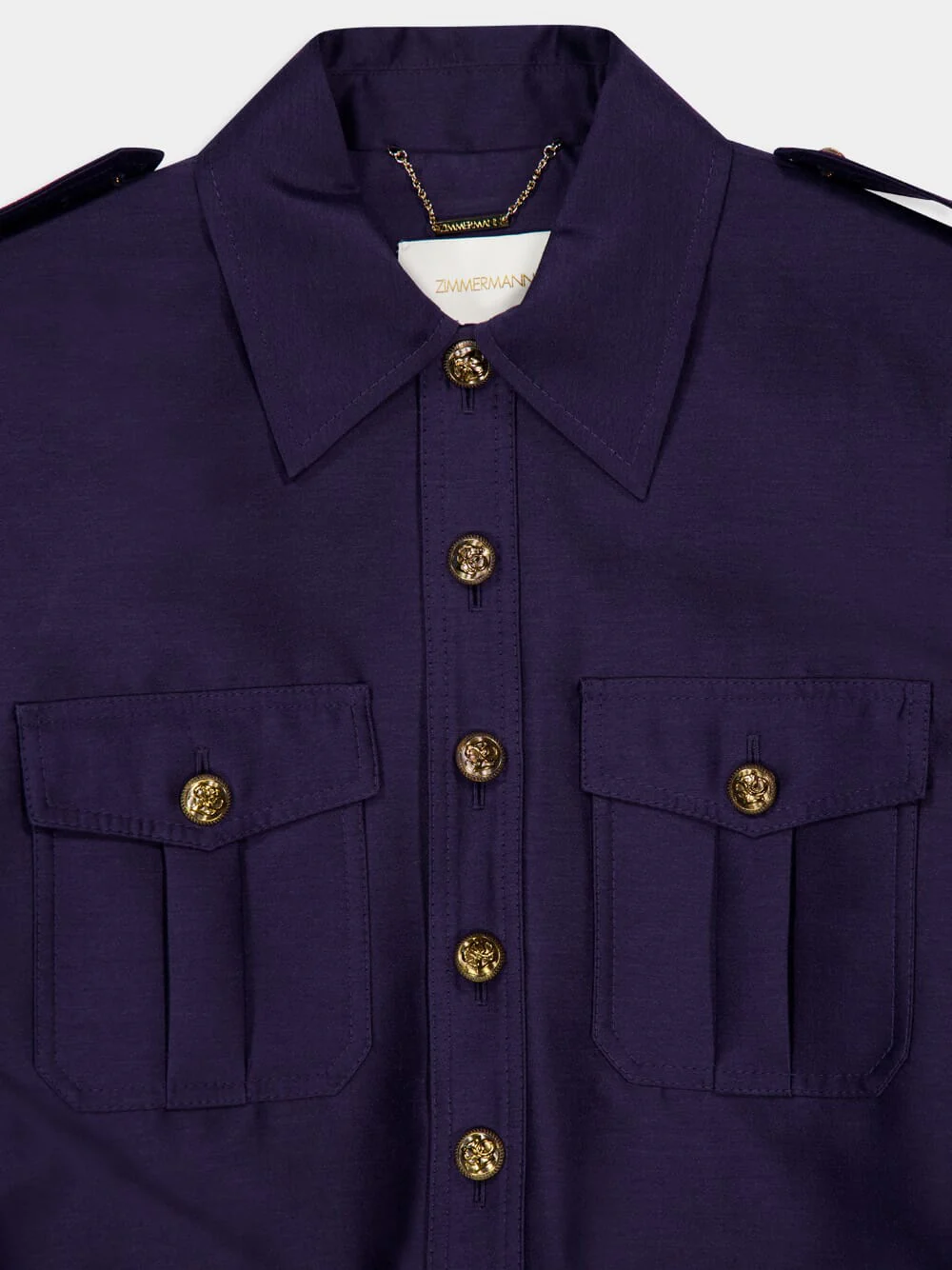 Ink Blue Hypnotic Utility Jacket - Image 5