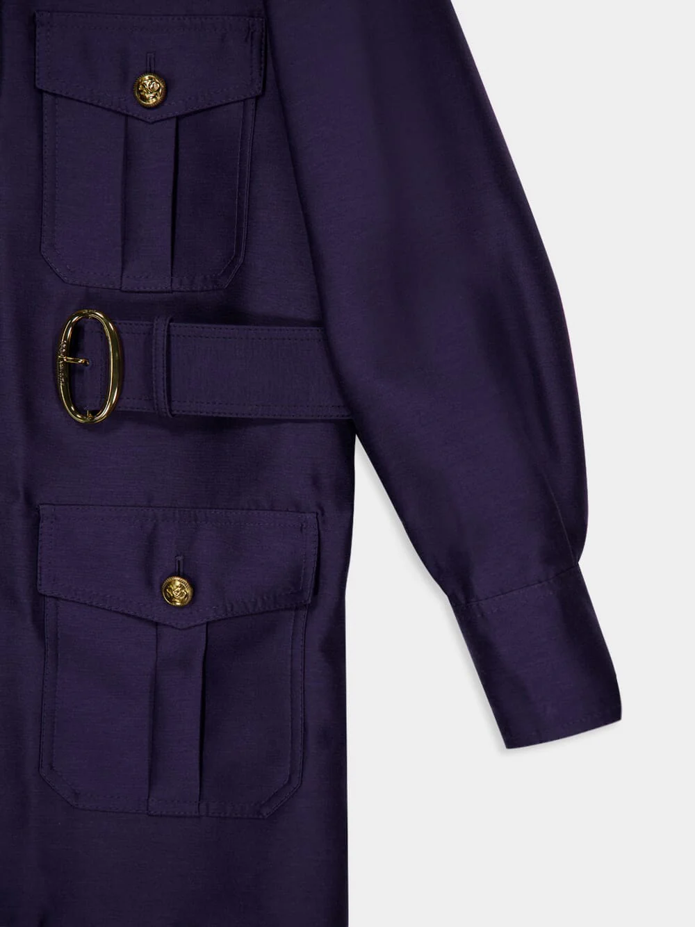 Ink Blue Hypnotic Utility Jacket - Image 6