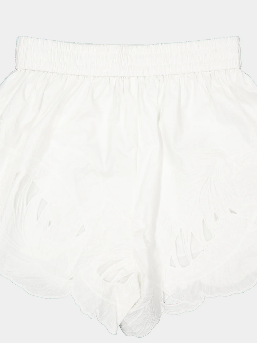 Ivory Mahon Embroidered Shorts - Image 7