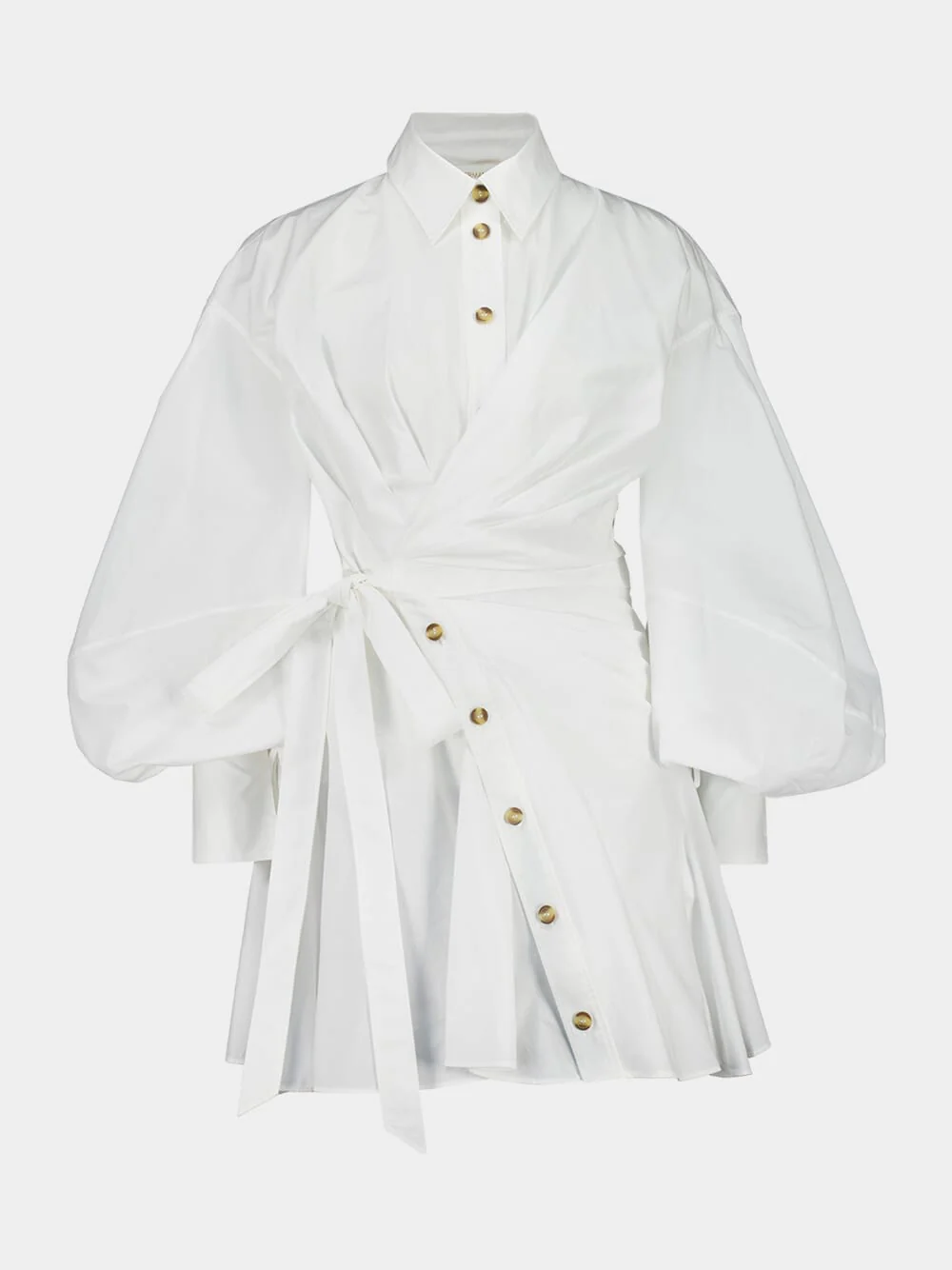Ivory Rebellion Poplin Mini Dress