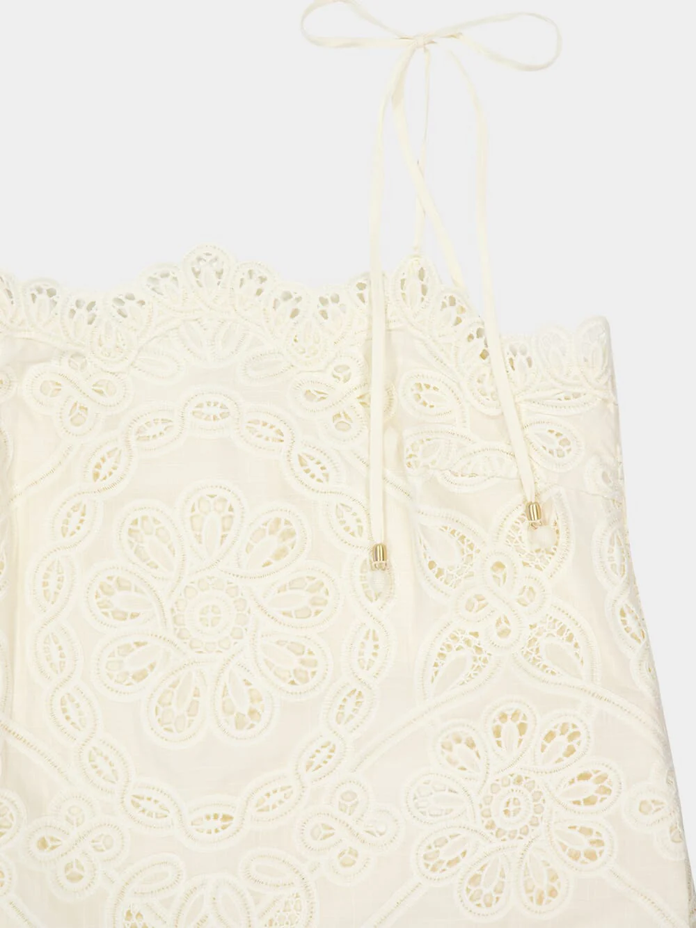 Ivory Rhiannon Embroidered Maxi Dress - Image 3