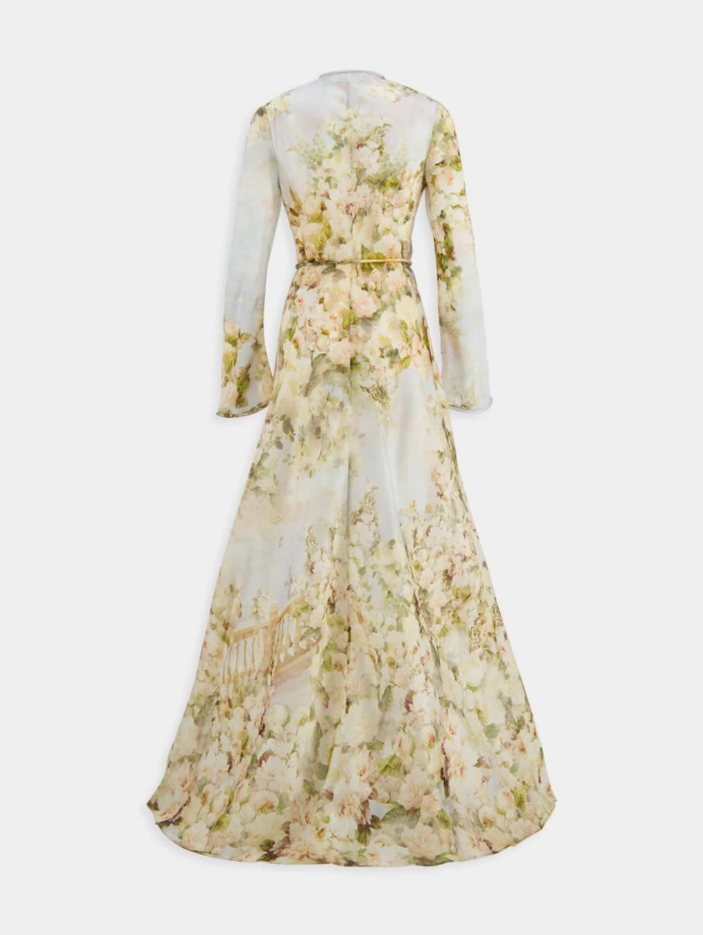 Luminosity Floral-Print Silk Dress - Image 3