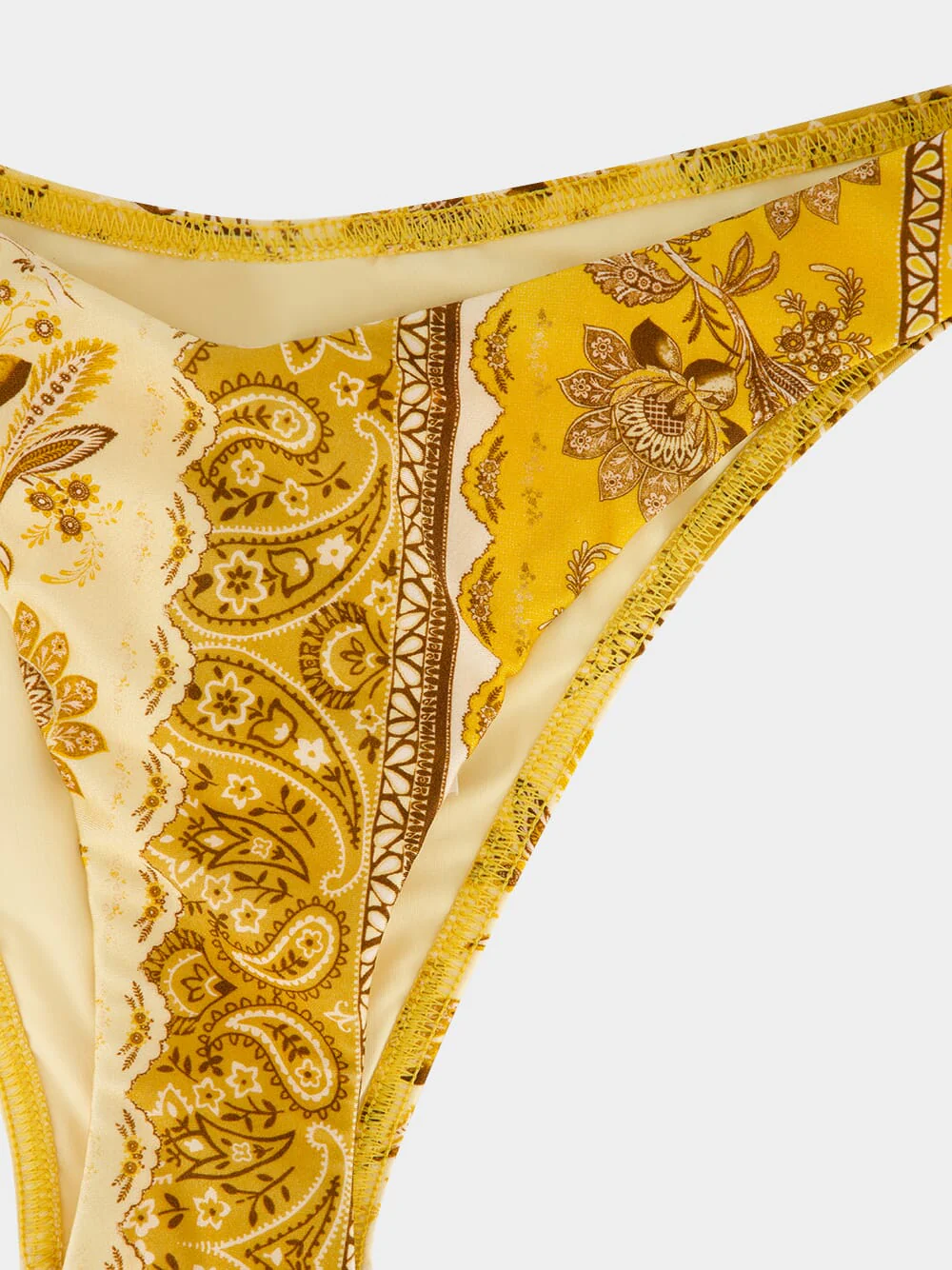 Mustard Bandana Lucky Bamboo Bikini - Image 4