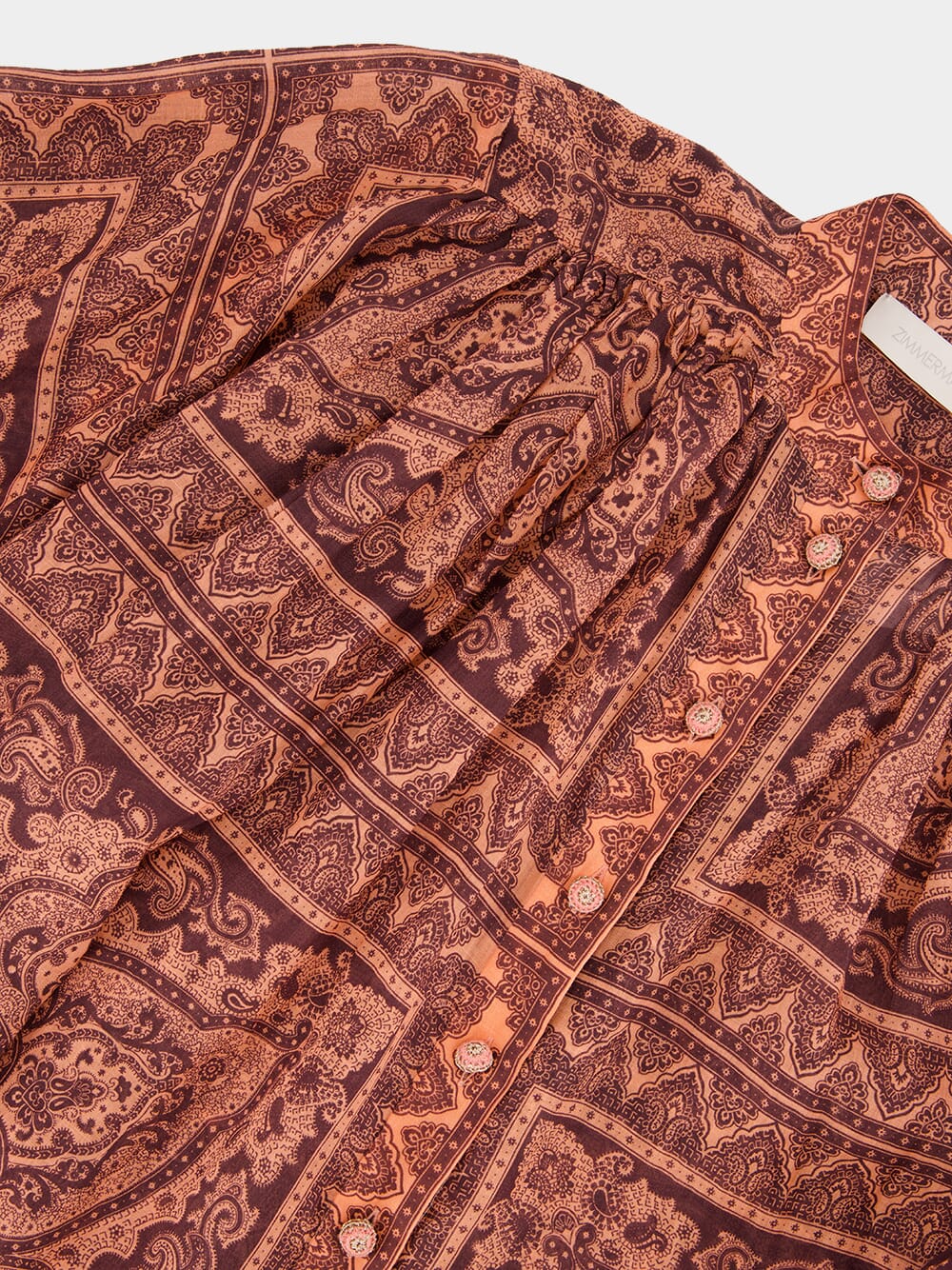 Paisley Ottie Ramie Tunic Top - Image 6
