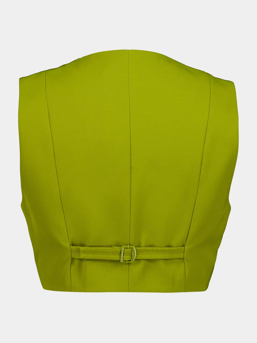 Pistachio Luna Wool Waistcoat - Image 4