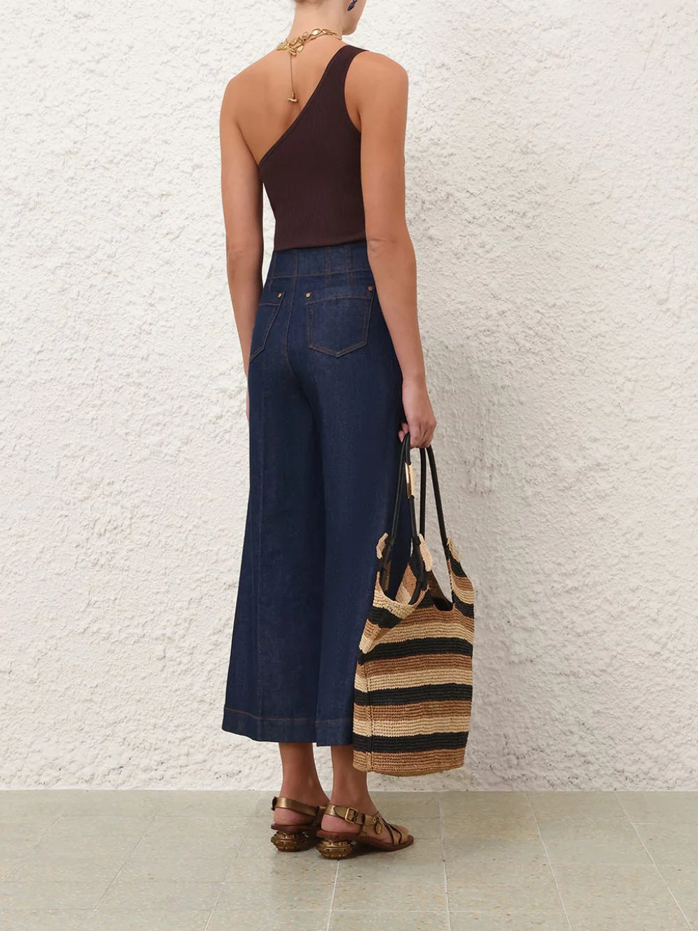 Plum Daylight One Shoulder Top - Image 4