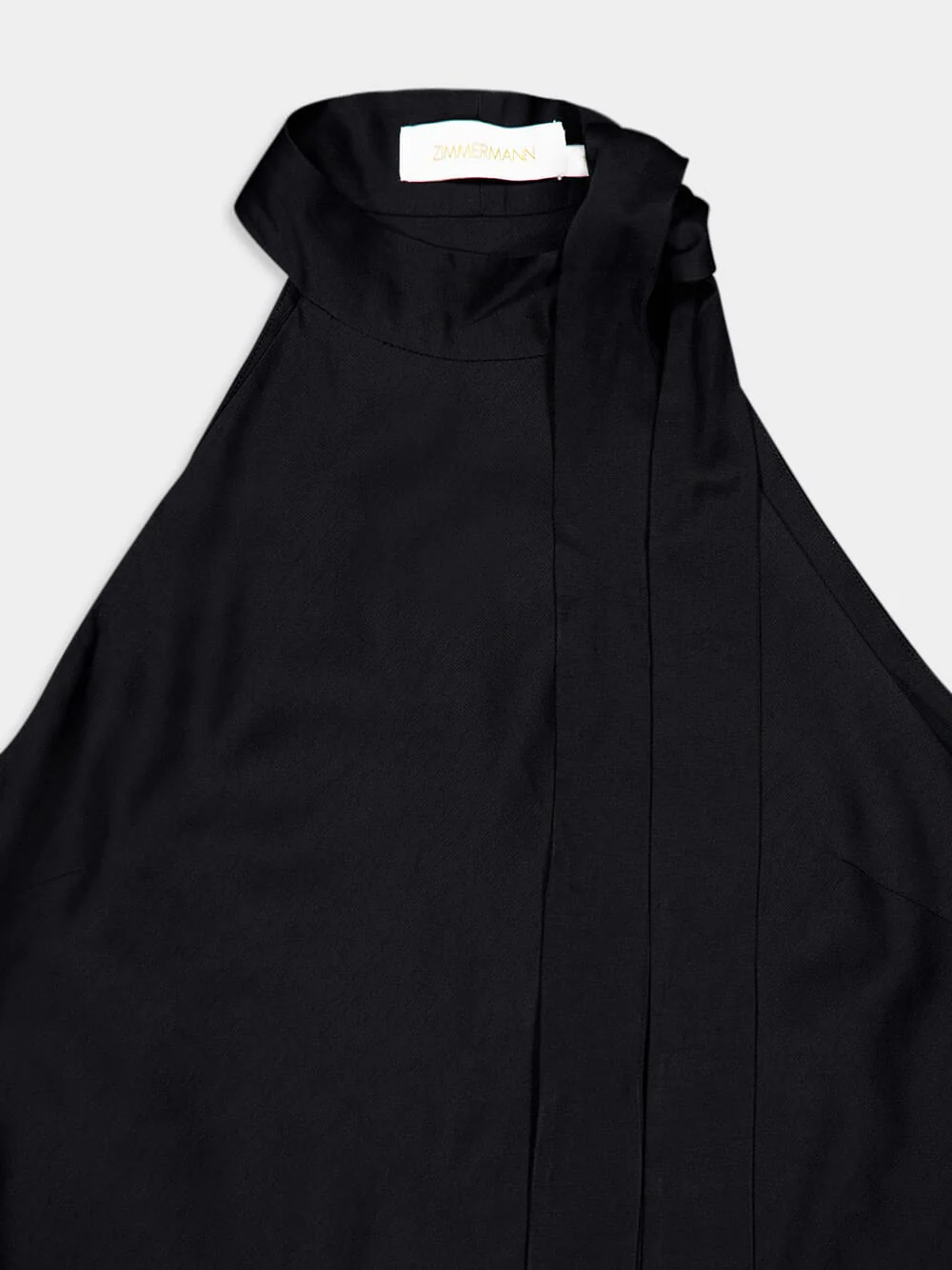 Pussy-Bow Sleeveless Blouse - Image 5