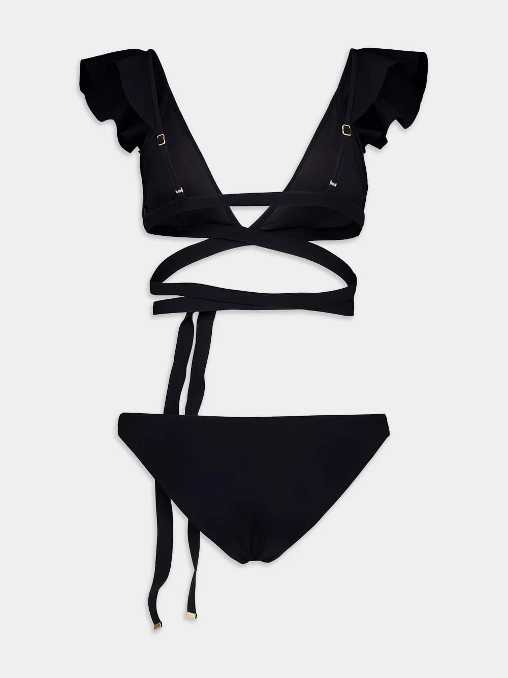 Ruffled Wrap-Up Bikini - Image 2