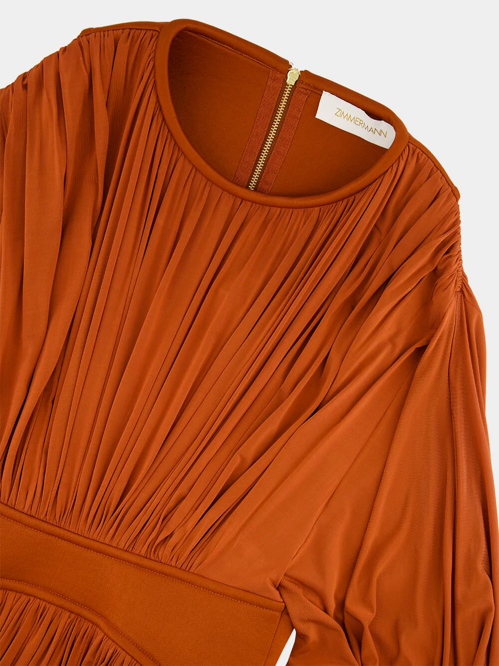 Rust Illuminate Batwing Maxi Dress - Image 5